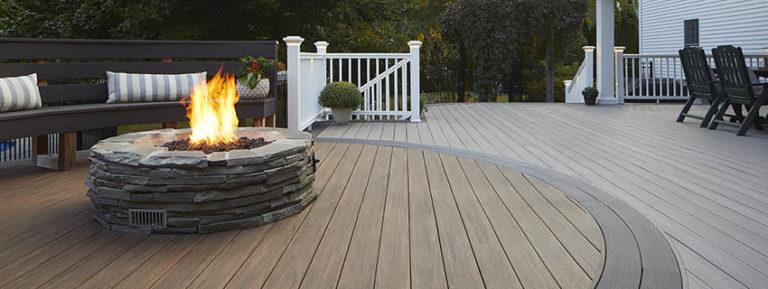 Patio with Fireplace