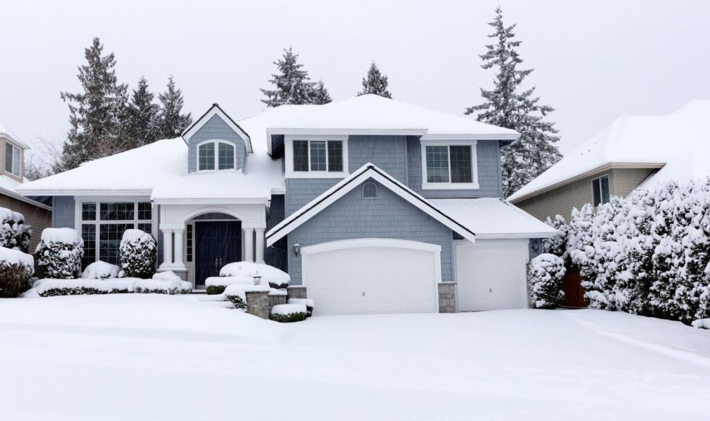 Siding standing up to winter weather