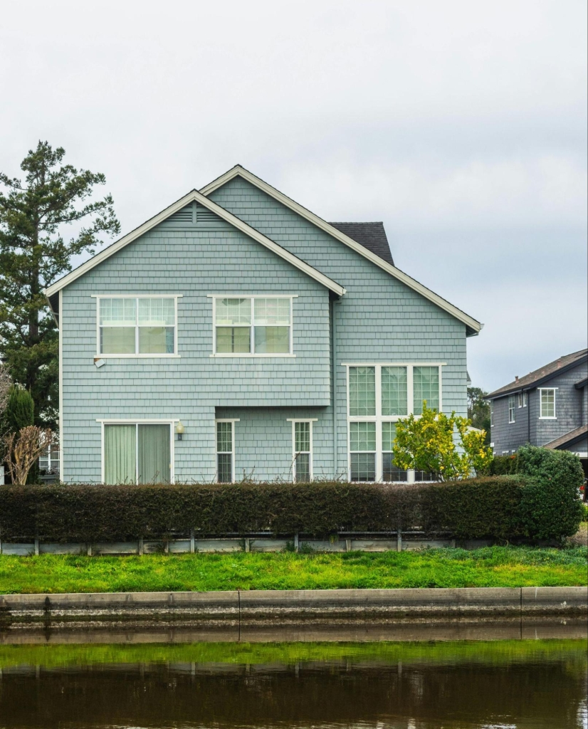 Blue Siding